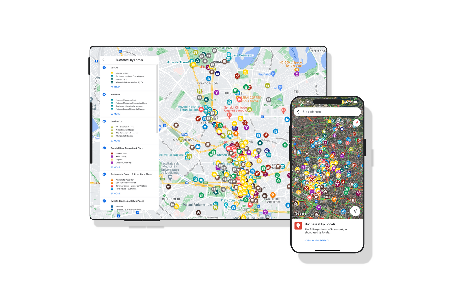 🛍️ Bucharest: Map 🇷🇴