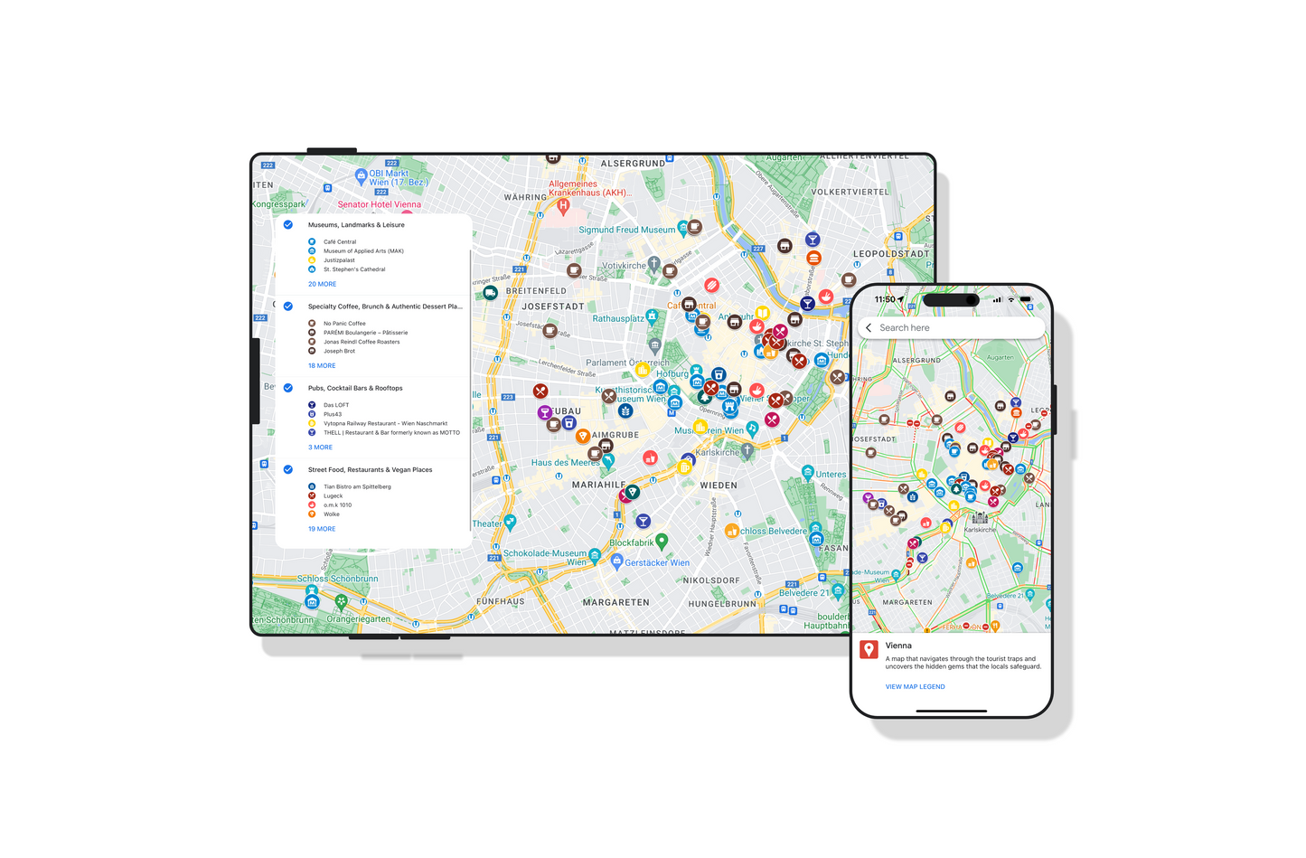 🎻 Vienna: Map 🇦🇹