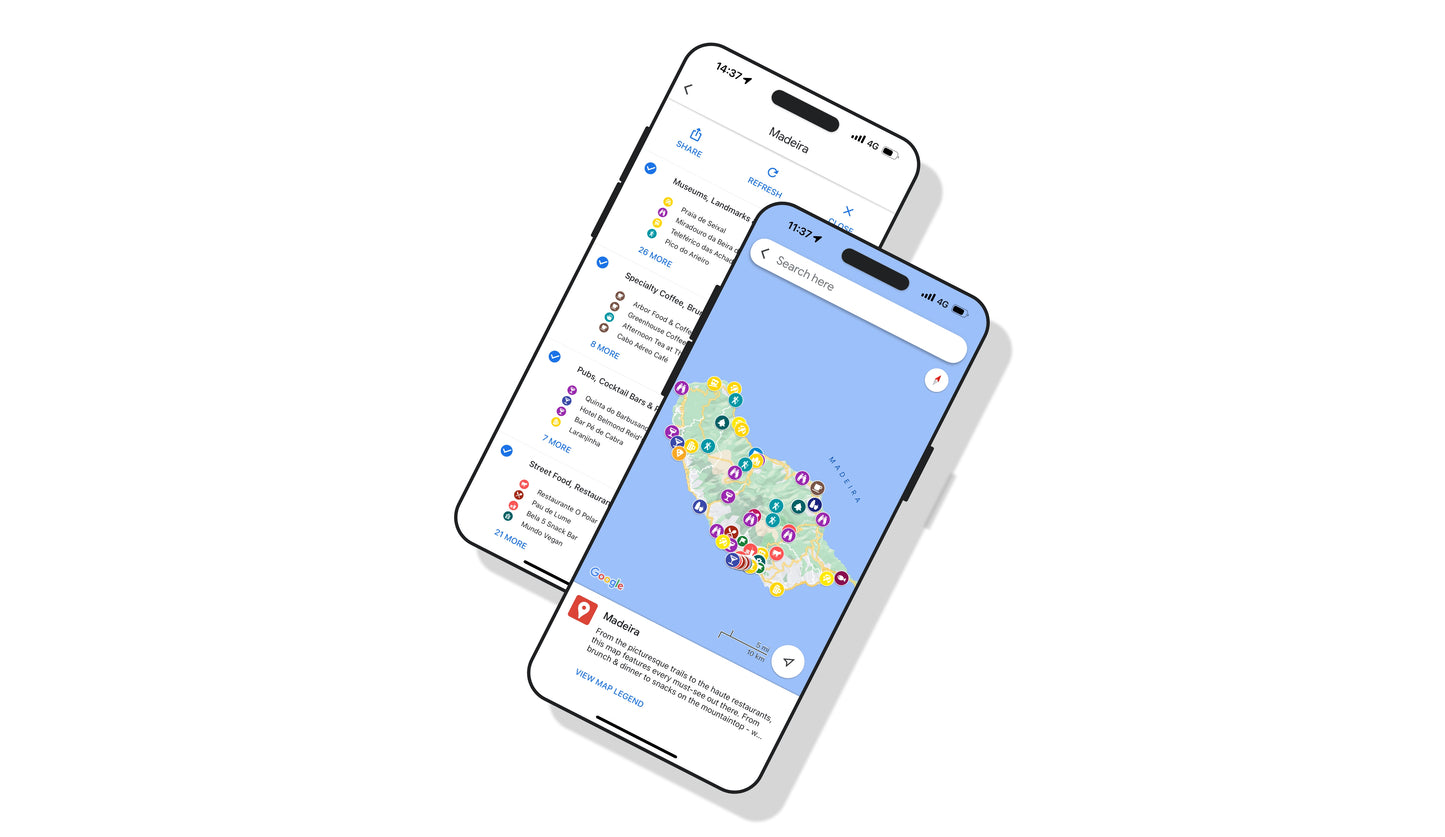 ⛰️ Madeira: Map 🇵🇹