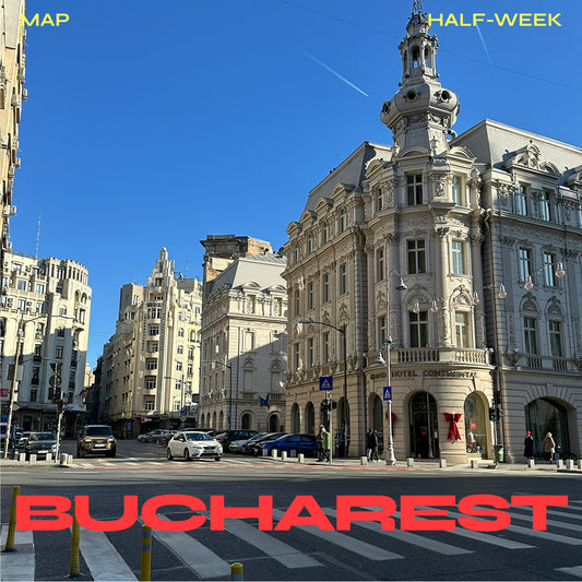 🛍️ Bucharest: Map  🇷🇴