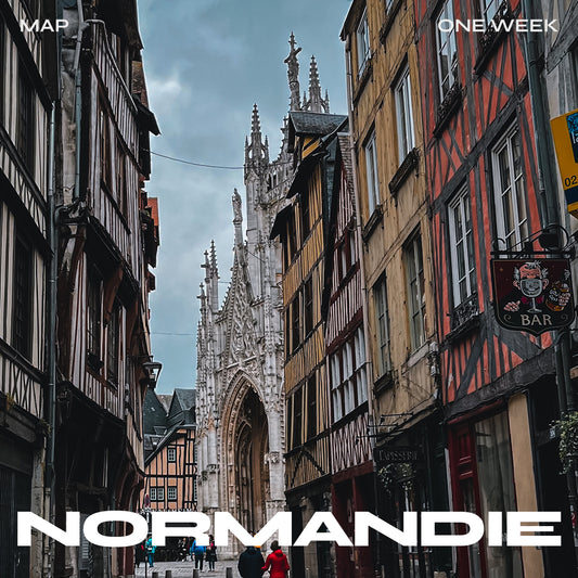 🏰 Rouen & Normandie: Map 🇫🇷