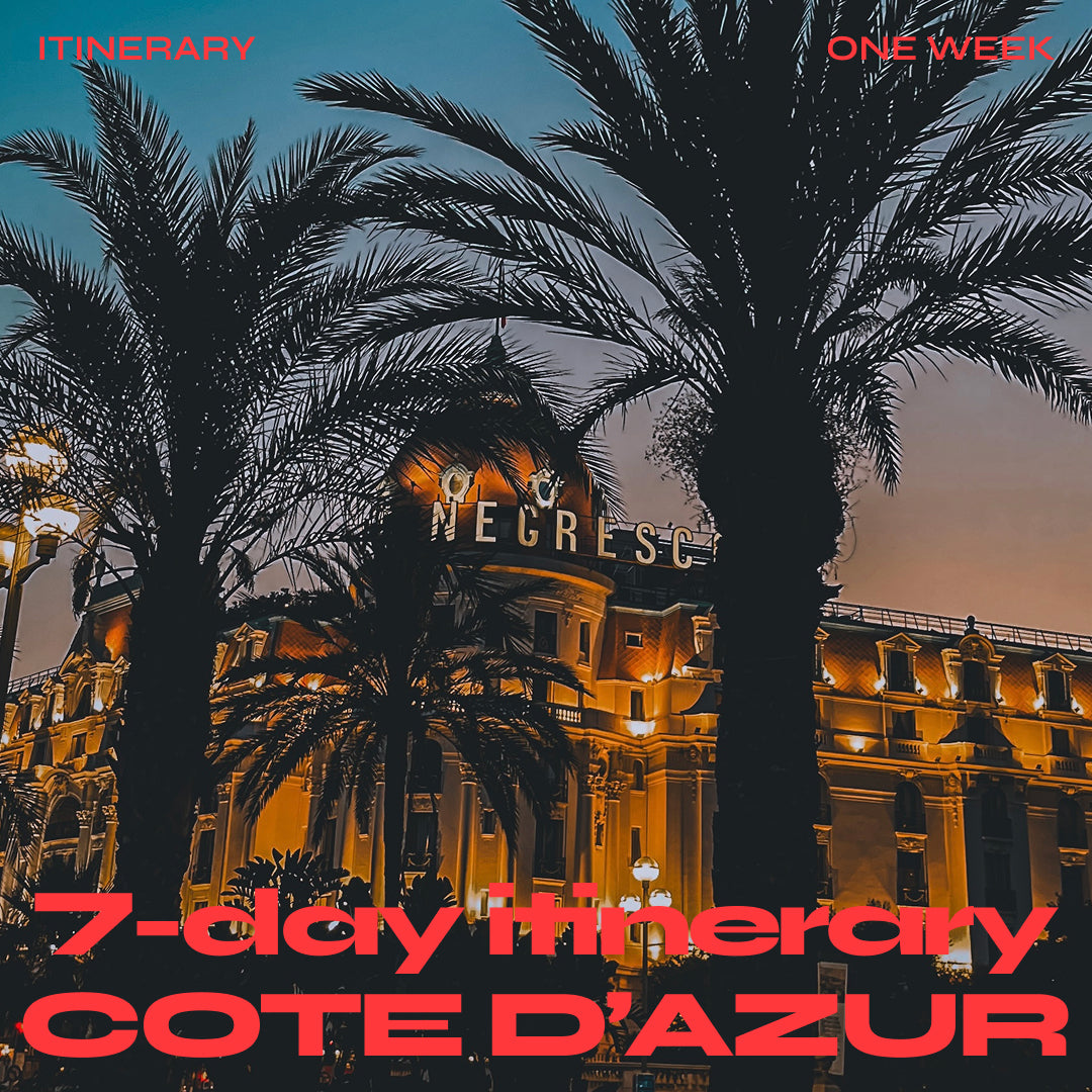 🏖️ Côte d'Azur: 7-Day Itinerary 🇫🇷
