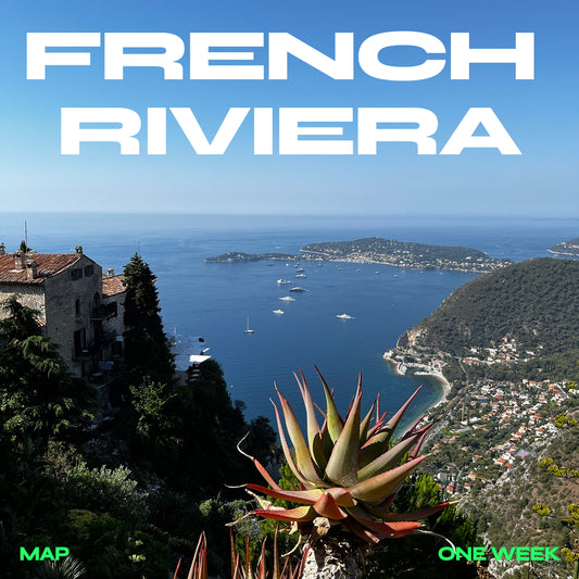🏖️ French Riviera: Map 🇫🇷